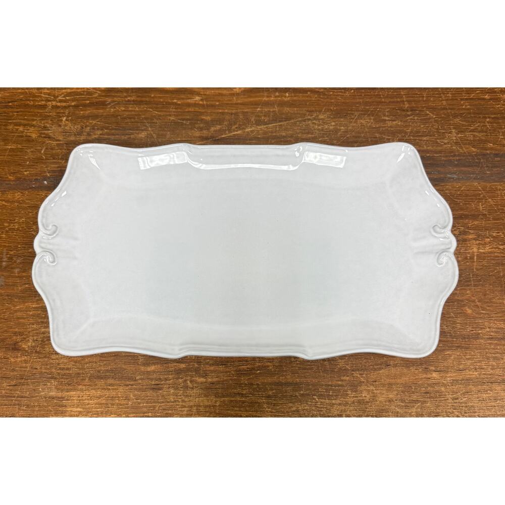 New Mikasa Tyler Florence Chef's White Serving Tray. KT174